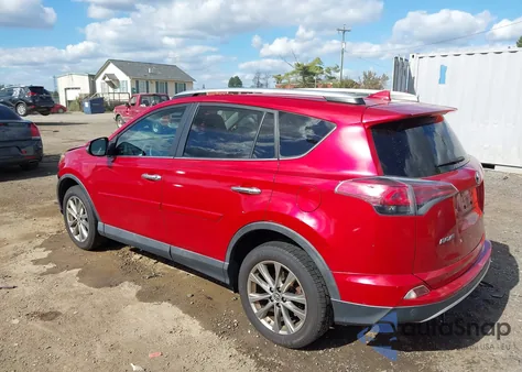 2016 Toyota Rav4 Limited z USA, uszkodzony, nr VIN 2T3DFREV8GW412391